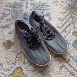 Preowned Allbirds Gray Wool Sneakers, Women's, Size 8
